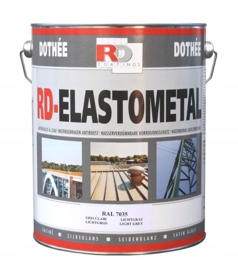 Farba do konserwacji podwozia Elastometal - bezpośrednio na rdzę 1 litr - kolor czarny