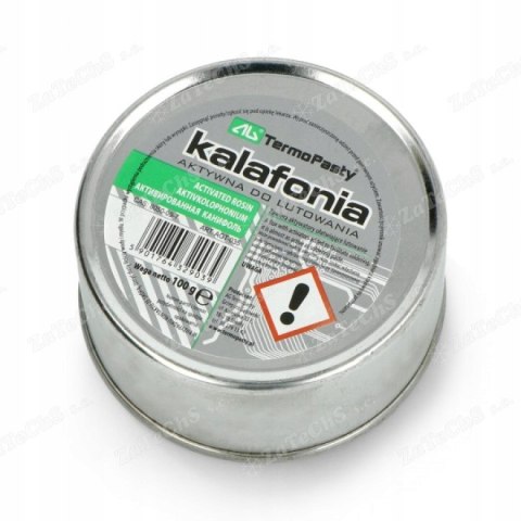 Kalafonia aktywna do lutowania AG TermoPasty 100 g Kalafonia aktywna do lutowania AG TermoPasty 100 g