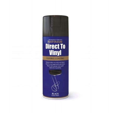 Spray Lakier do skóry winylu tapicerek czarny Spray Lakier do skóry winylu tapicerek czarny