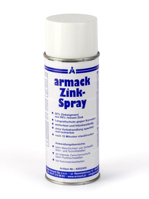 Cynk w aerozolu Neutralny SPRAY 400 ML Cynk w aerozolu Neutralny SPRAY 400 ML