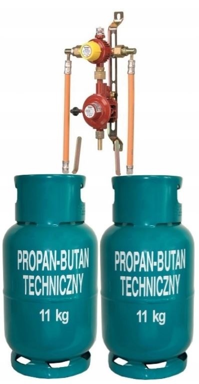 GOK INSTALACJA 2 BUTLI GAZOWYCH aut 37-50 mb 6 kg/h