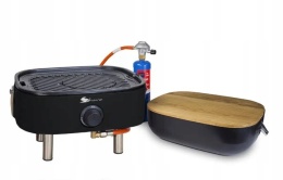 Grill Gazowy Przenośny 2,7kW SAHARA Mini BBQ Black na kartusz 7/16