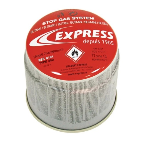 Nabój gazowy kartusz przebijany Express 8191 190g 322ml