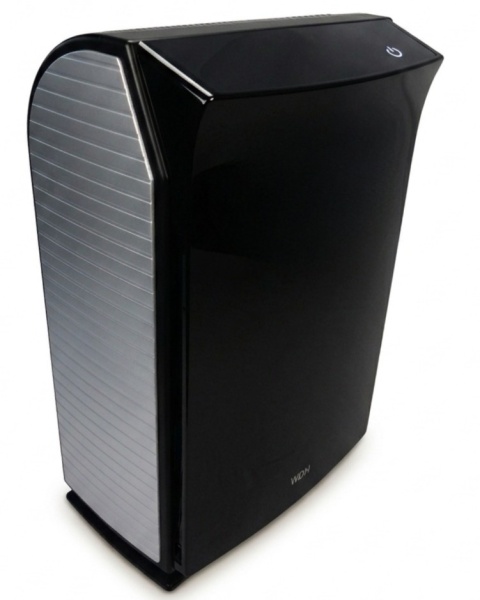 Oczyszczacz powietrza Aktobis WDH-C03 czarny 72W filtr HEPA światło UV-C