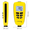 TROTEC BB20 Miernik grubości powłoki lakieru 0-1250µm Stal Aluminium USB