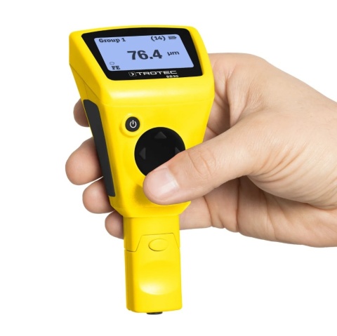 TROTEC BB30 MIERNIK GRUBOŚCI LAKIERU 0-2000µm STAL ALUMINIUM BLUETOOTH