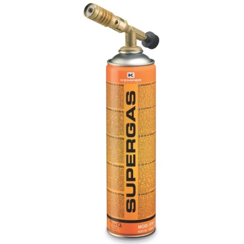 Zestaw Palnik gazowy KEMPER 1047 + kartusz SUPERGAS 600 ml 1750 W