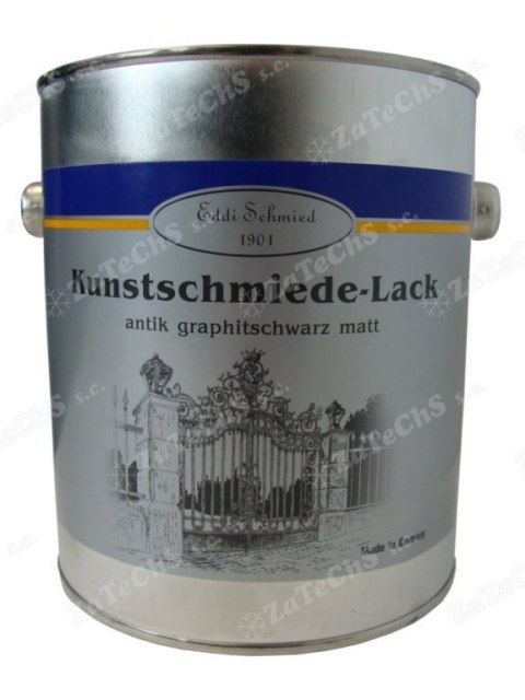 Farba grafitowa do dekoracji metalu - Eddi Schmied puszka 5.0 L Farba grafitowa do dekoracji metalu - Eddi Schmied puszka 5.0 L