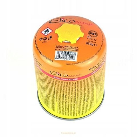 Kartusz Gazowy ElicoCamp 450 g Propan- Butan Kartusz Gazowy ElicoCamp 450 g Propan- Butan