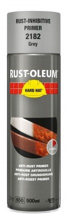 Podkład na rdzę w aerozolu Rust-Oleum 2182 szary Podkład na rdzę w aerozolu Rust-Oleum 2182 szary