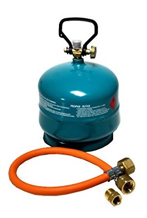Butla gazowa pusta 2kg wąż do napełniania adapter Butla gazowa pusta 2kg wąż do napełniania adapter