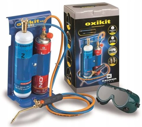 OXIKIT ZESTAW DO LUTOWANIA NA TWARDO TLEN JUBILERSKI - WYSOKA TEMP 3100 °C OXIKIT ZESTAW DO LUTOWANIA NA TWARDO TLEN JUBILERSKI - WYSOKA TEMP 3100 °C
