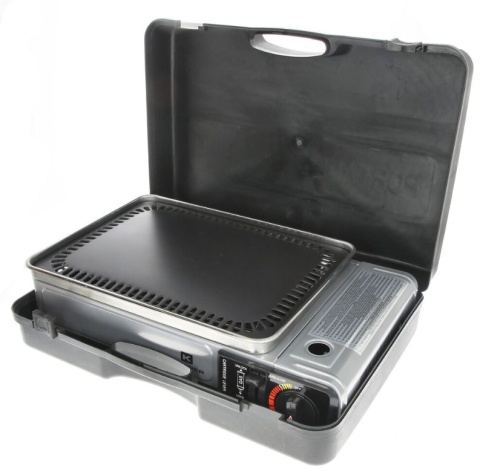 SMART PLANCHA - GRILL turystyczny z płytą żeliwną - KEMPER 104998 - 2,8kW - 203g/h SMART PLANCHA - GRILL turystyczny z płytą żeliwną - KEMPER 104998 - 2,8kW - 203g/h