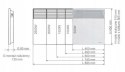 Grzejnik konwektorowy Warmtec EWX-1500W biały