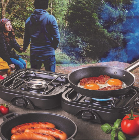 Dwupalnikowa kuchenka turystyczna - KEMPER Adventure Cook - 104981N - 7/16" Dwupalnikowa kuchenka turystyczna - KEMPER Adventure Cook - 104981N - 7/16"