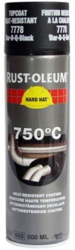 Farba Żaroodporna spray wysokotemperaturowa metal Rust-Oleum 750*C 500ml Farba Żaroodporna spray wysokotemperaturowa metal Rust-Oleum 750*C 500ml