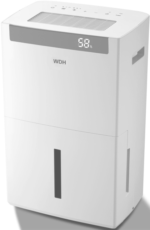 Osuszacz powietrza budowlany Aktobis WDH-870FW ze sterowaniem WLAN 70l/24h Osuszacz powietrza budowlany Aktobis WDH-870FW ze sterowaniem WLAN 70l/24h