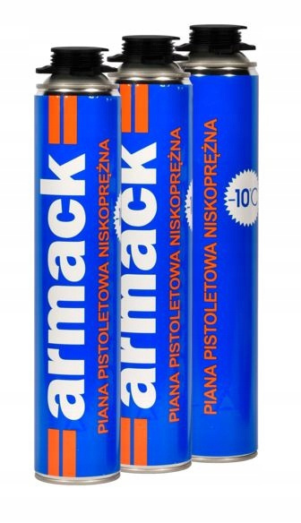 Piana montażowa Armack 750 ml -10*C GRATISY! Nawet 45 litrów gotowej piany! Piana montażowa Armack 750 ml -10*C GRATISY! Nawet 45 litrów gotowej piany!